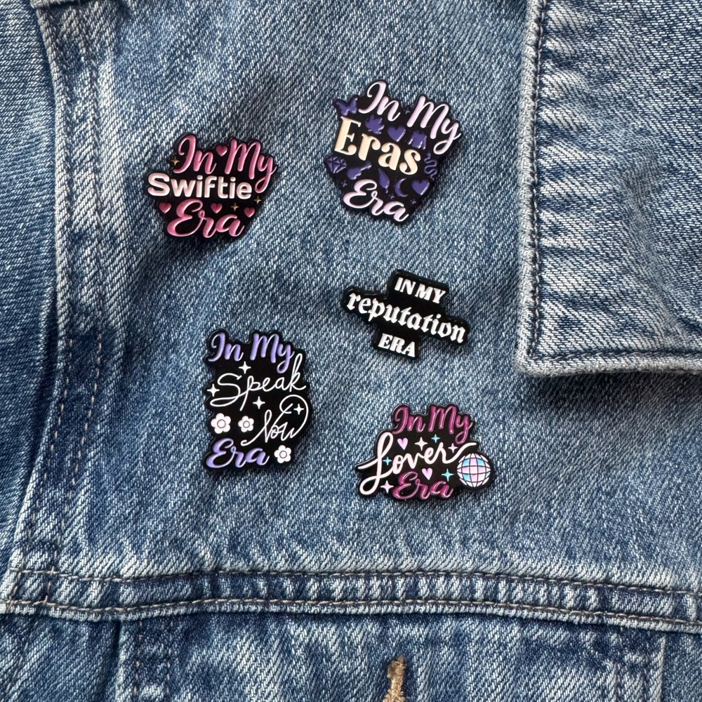 In My Era Enamel Pin | Trendy Pop Culture Quote Pin | Cute Lapel Badge
